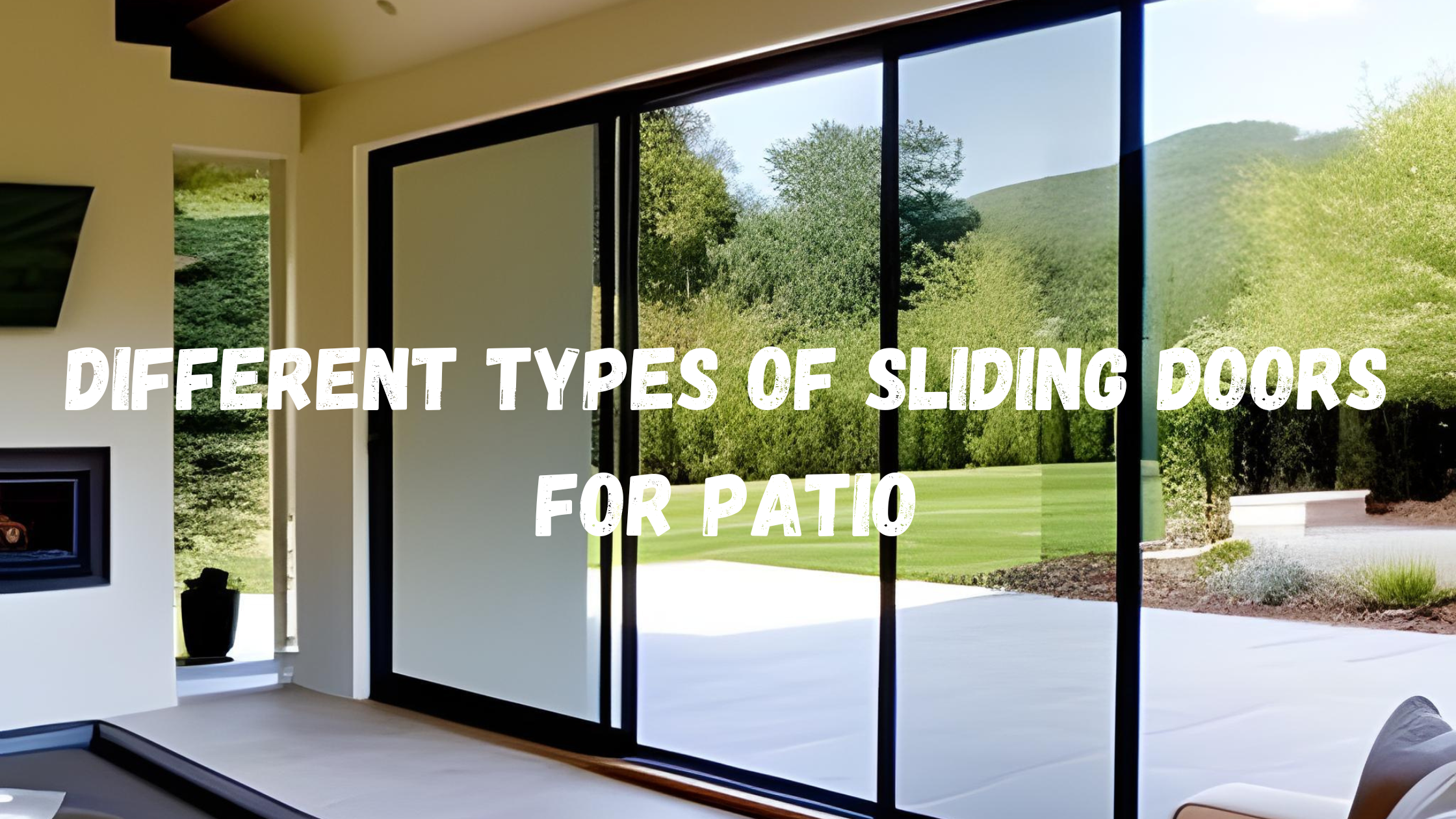Different Types of Sliding Doors For Patio